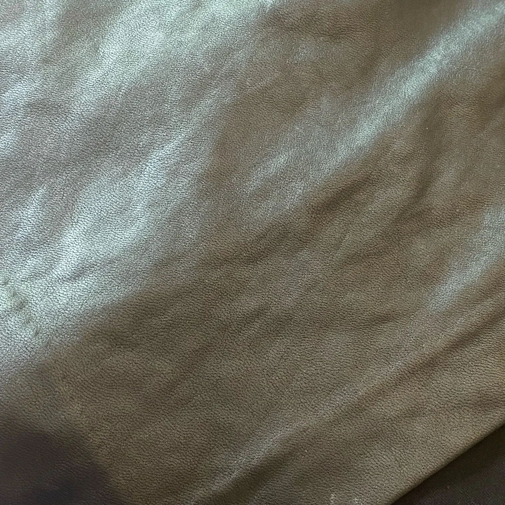 Aritzia Wilfred Free Liah Skort  Black Faux Leather front size S - Picture 9 of 9